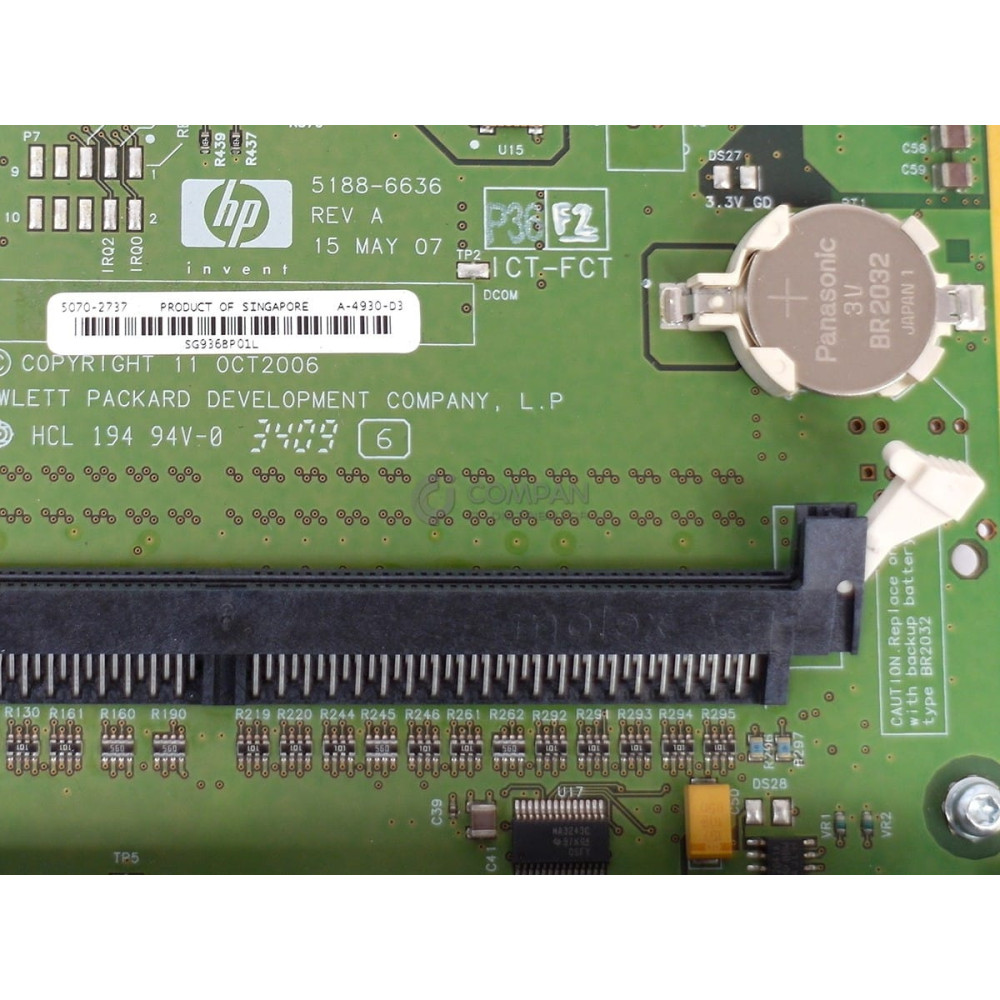 J9092A HP PROCURVE SWITCH 8200ZL MANAGEMENT MODULE 5070-2737